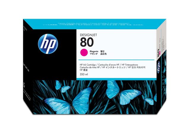 Hp - Cartuccia ink - 80 - Magenta - C4847A - 350ml