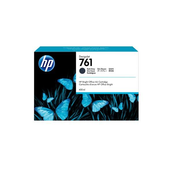 Hp - Cartuccia ink originale - 761 - Grigio scuro - CM996A - 400ml