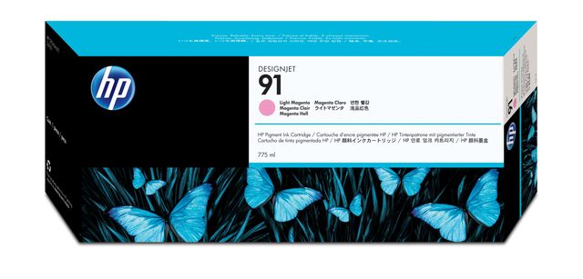 Hp - Cartuccia ink originale - 91 - Magenta chiaro - C9471A - 775ml