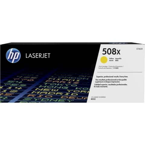 Hp - Toner originale - 508X - Giallo - CF362X - 9.500 pag