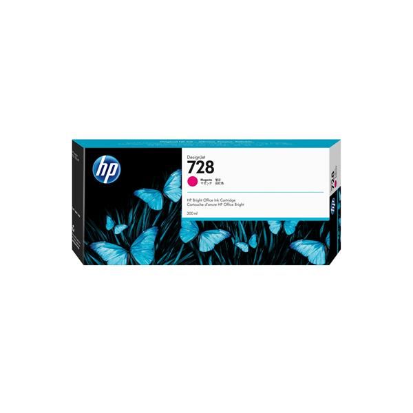 Hp -Cartuccia ink originale - 728 - Magenta - F9K16A - 300ml