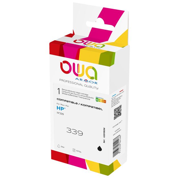 Armor - Cartuccia ink Compatibile per Hp 339 - Nero - K20119OW - 32 ml