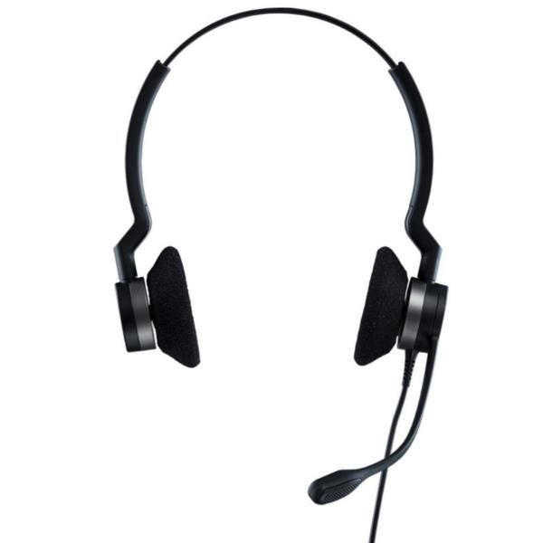 Jabra BIZ 2300 USB UC Duo - Cuffie con microfono - over ear - cablato - USB