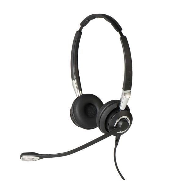 Jabra BIZ 2400 II QD Duo NC Wideband Balanced - Cuffie con microfono - on-ear -…