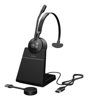 Jabra Engage 55 SE Mono - Cuffie con microfono - over ear - DECT - senza fili -…