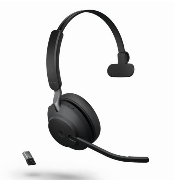 Jabra Evolve2 65 MS Mono - Cuffie con microfono - on-ear - convertibile - Bluet…