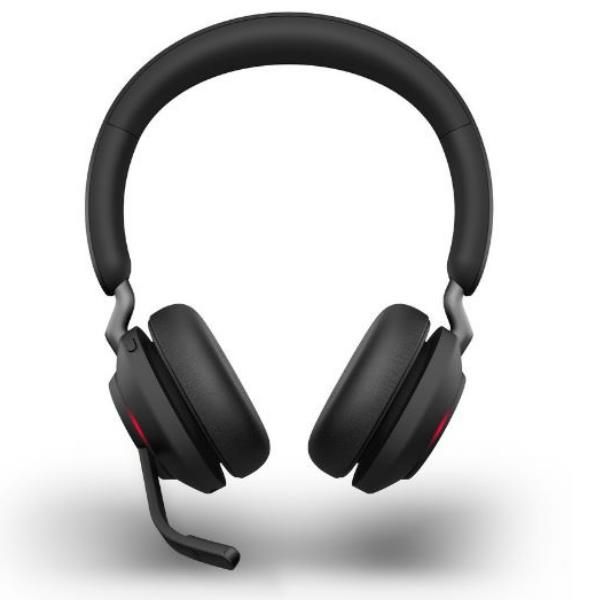 Jabra Evolve2 65 UC Stereo - Cuffie con microfono - over ear - Bluetooth - senz…