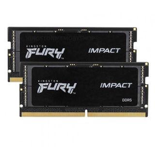 Kingston FURY Impact - DDR5 - kit - 32 GB: 2 x 16 GB - SO DIMM 262-pin - 6400 M…