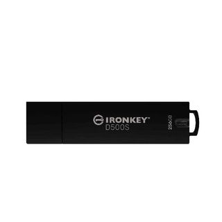 Kingston IronKey D500S - Chiavetta USB - crittografato - 256 GB - USB 3.2 Gen 1…