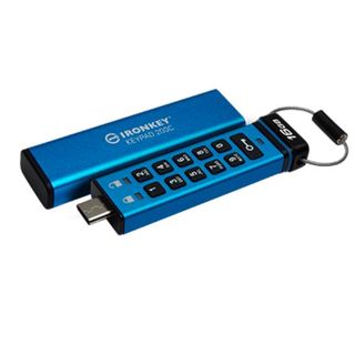 Kingston IronKey Keypad 200C - Chiavetta USB - crittografato - 32 GB - USB-C 3.…