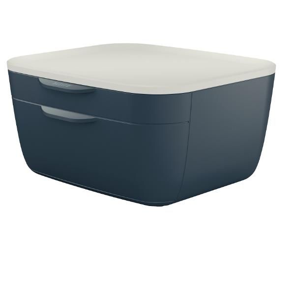 Leitz Cosy - Cassettiera - 2 cassetti - grigio velluto