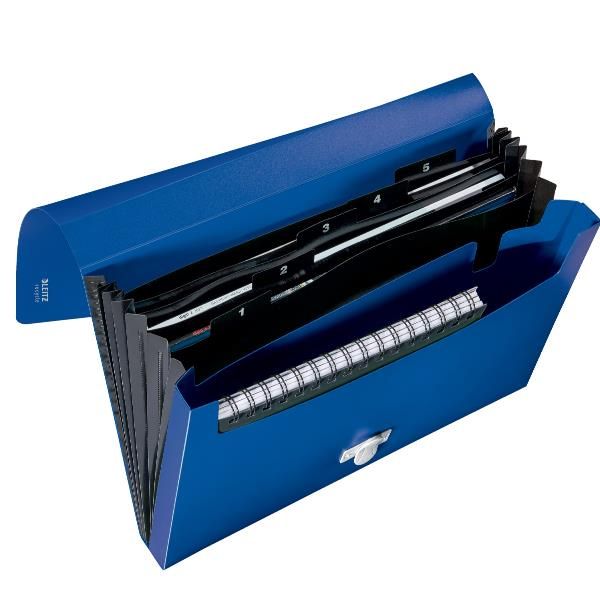 Leitz Recycle - Fascicolo espandibile - 5 compartimenti - 5 parti - prestampato…