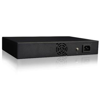 LevelOne GEP-1061 - Switch - gestito - 8 x 10/100/1000 (PoE+) + 2 x SFP - deskt…