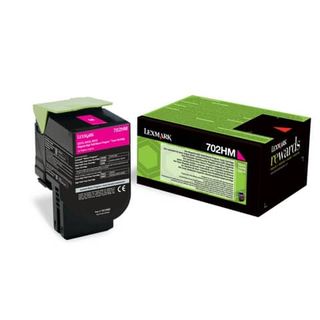Lexmark 702HM - Magenta - originale - cartuccia toner LCCP, LRP - per Lexmark C…