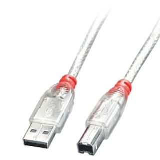 Lindy - Cavo USB - USB (M) a USB Tipo B (M) - USB 2.0 - 20 cm - stampato - tras…