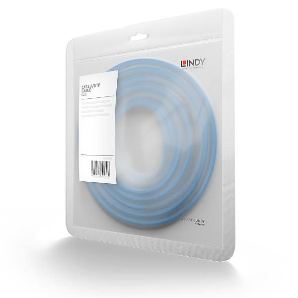 Lindy - Cavo patch - RJ-45 (M) a RJ-45 (M) - 30 m - UTP - CAT 6 - stampato, ant…