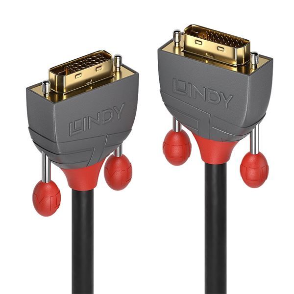 Lindy Anthra Line - Cavo DVI - legame doppio - DVI-D (M) a DVI-D (M) - 7.5 m - …