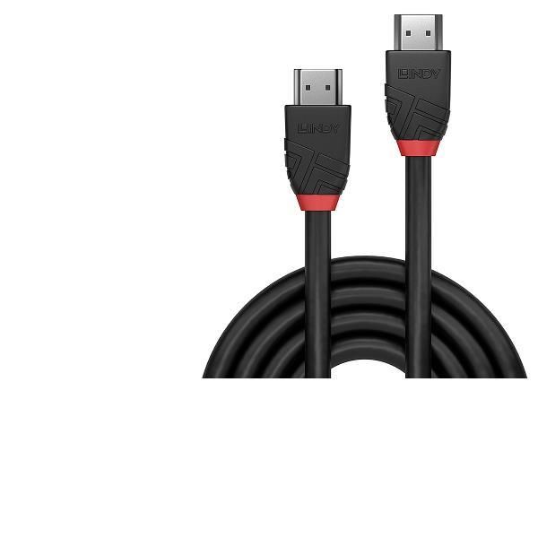 Lindy Black Line - Cavo HDMI con Ethernet - HDMI maschio a HDMI maschio - 3 m -…