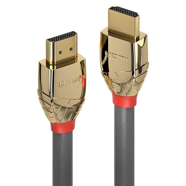 Lindy Gold Line - Cavo HDMI con Ethernet - HDMI maschio a HDMI maschio - 1 m - …