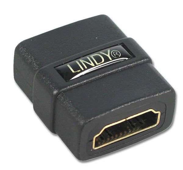 Lindy Premium HDMI Coupler - Accoppiatore HDMI - HDMI femmina a HDMI femmina