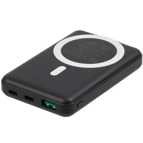 BATTERY BANK 10.000 MAH MAGSAFE 15W + 2 USCITE DI RICARICA USB-A E TYPE C 20W C…