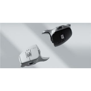 Logitech MX Master 3S, Mano destra, RF senza fili + Bluetooth, 8000 DPI, Grafite
