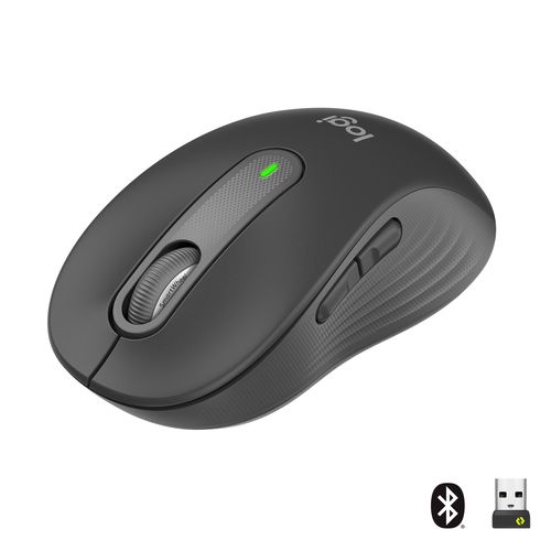 Logitech Signature M650 - Mouse - ottica - 5 pulsanti - senza fili - Bluetooth,…