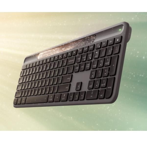 Logitech Signature Slim Solar+ wireless keyboard K980, Full-size (100%), Wirele…