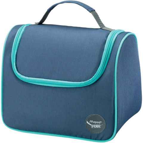 Lunch Bag - Picnick Easy - 20 x 25 x 18 cm - 6,3 L - azzurro/blu - Maped