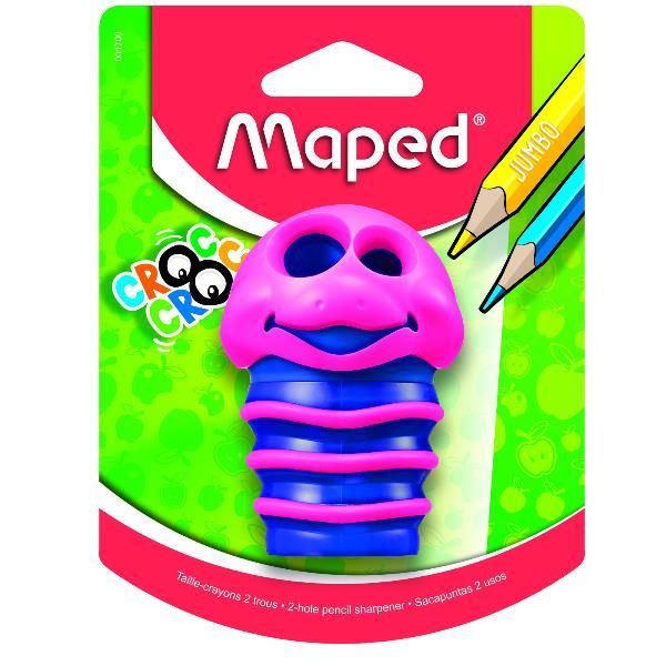Maped Croc Croc - Temperino - vermiciattolo - 2 fori - disponibile in colori as…