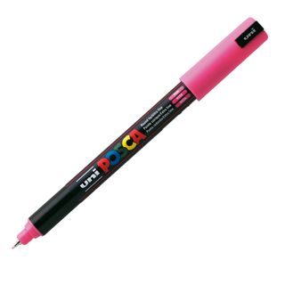 Marcatore a base d'acqua Uni Posca Pen PC1M - punta extra fine 0,7mm - rosa - U…