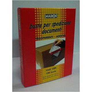 Markin - Busta postale - size C6N - 122 x 165 mm - apertura laterale - traspare…