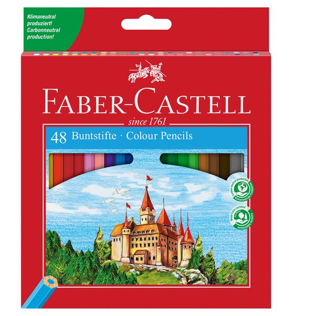 Matita colorata eco Il Castello - diametro mina 3,00 mm - colori assortiti - Fa…