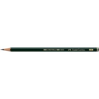 Matita in grafite Castell 9000 - gradazione B - esagonale - Faber-Castell