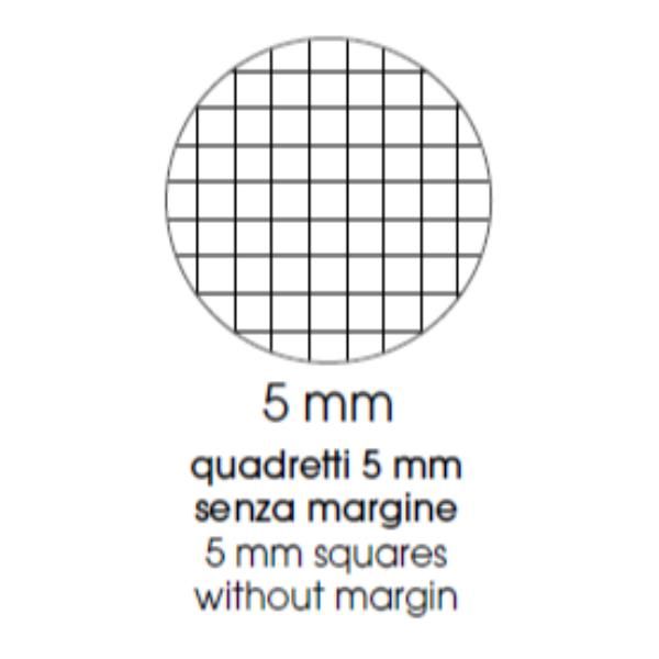 Maxiquaderno Color 80 - A4 - 5mm - 96 fogli - 80gr - cartonato - BM