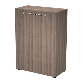 Mobile Elegance - medio con ante - 90 x 45,2 x 126,2 cm - noce toscano - Artexp…