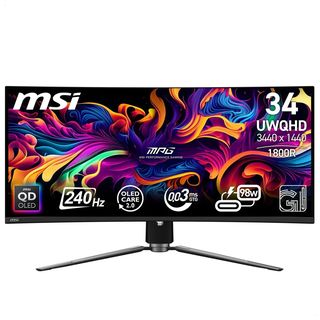 Monitor Desktop - MPG 341CQPX QD-OLED