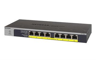 NETGEAR GS108LP - Switch - 8 x 10/100/1000 (PoE+) - desktop, montabile su rack,…