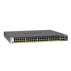 NETGEAR M4300-52G-PoE+ - Switch - L3 - gestito - 2 x 10/100/1000/10000 + 2 x 10…