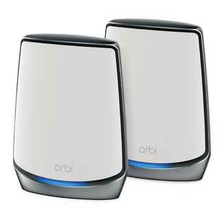 NETGEAR Orbi RBK853 - Impianto Wi-Fi (router, 2 prolunghe) - maglia - GigE, 2.5…