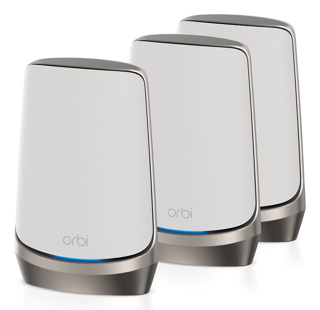 NETGEAR Orbi RBKE963 - Impianto Wi-Fi (router, 2 prolunghe) - fino a 6500 mq - …