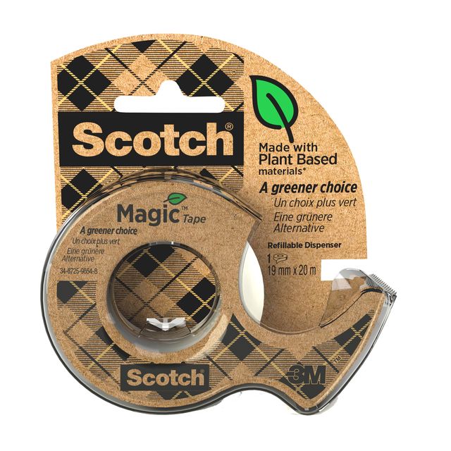 Nastro adesivo in chiocciola Magic 900 - 19 mm x 20 m - acrilico - trasparente …