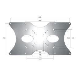 Neomounts FPMA-VESA400 - Componente di montaggio (piastra adattatore VESA) - pe…