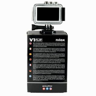 Nilox V1 FLIP - Action camera - 4K - 4.0 MP - Wireless LAN - impermeabile fino …