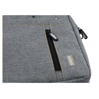 Nilox borsa per notebook 15,6 con tracolla Grigio