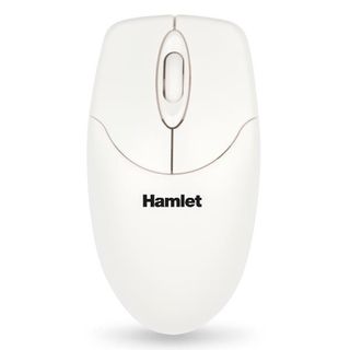 OEM MOUSE - USB 1000 DPI 2 TASTI + SCROLL BIANCO