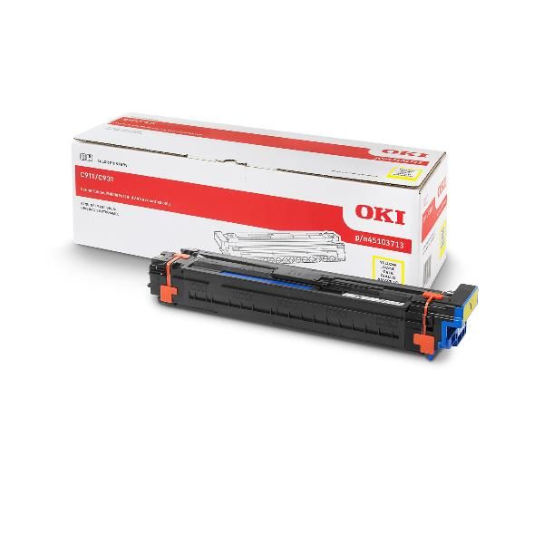 Oki - Tamburo - Giallo - C931 - 45103713 - 40.000 pag