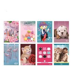 Blasetti BAMBINA - Taccuino - A4 Maxi - 20 fogli / 40 pagine - quadretti - disp…
