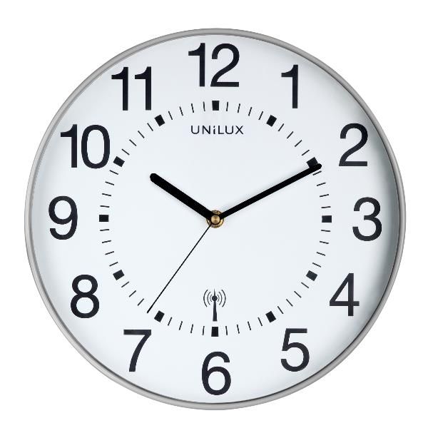 Orologio da parete Wave - diametro 30 cm - bianco - Unilux