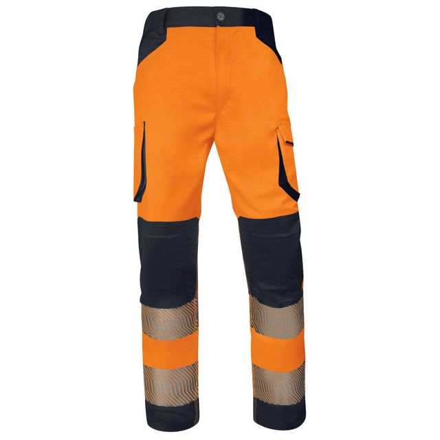 Pantalone multitasche alta visibilità M2PA3S - taglia XXL - arancio fluo - Delt…